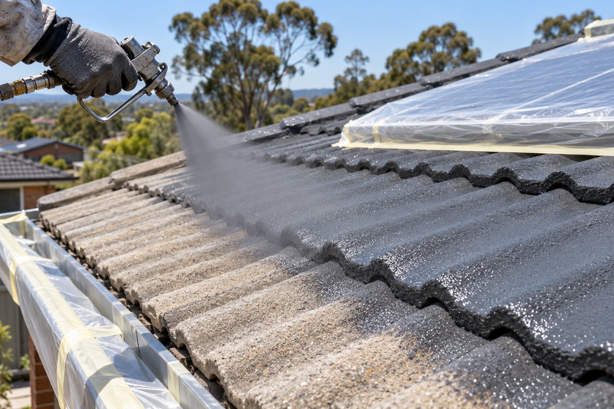 Illustrative photo for Roof painting and sealing